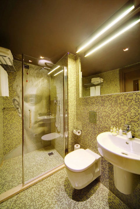 Bathroom with sauna Hotel Domina Prestige St. Petersburg