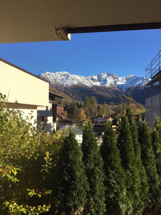 Aussicht aus dem Zimmer Romantik & Spa Alpen-Herz