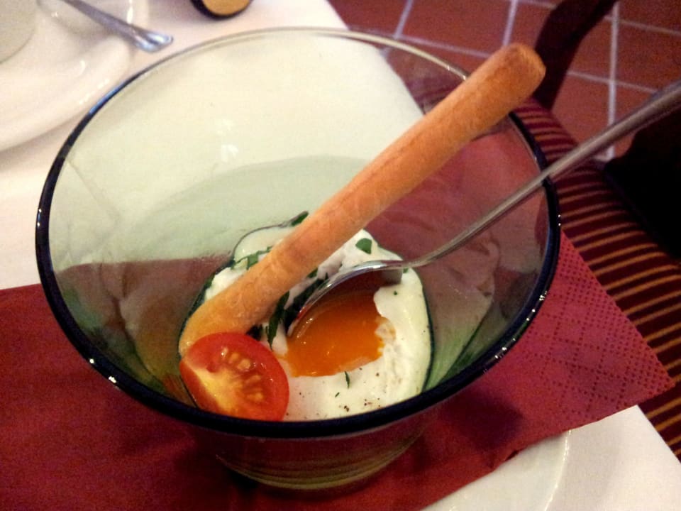 Ei im Glas ( perfekt ) Hotel Palais26 Villach