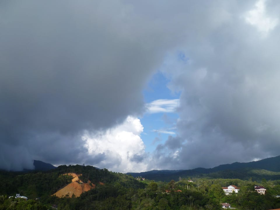 Blick vom Balkon Heritage Hotel Cameron Highlands