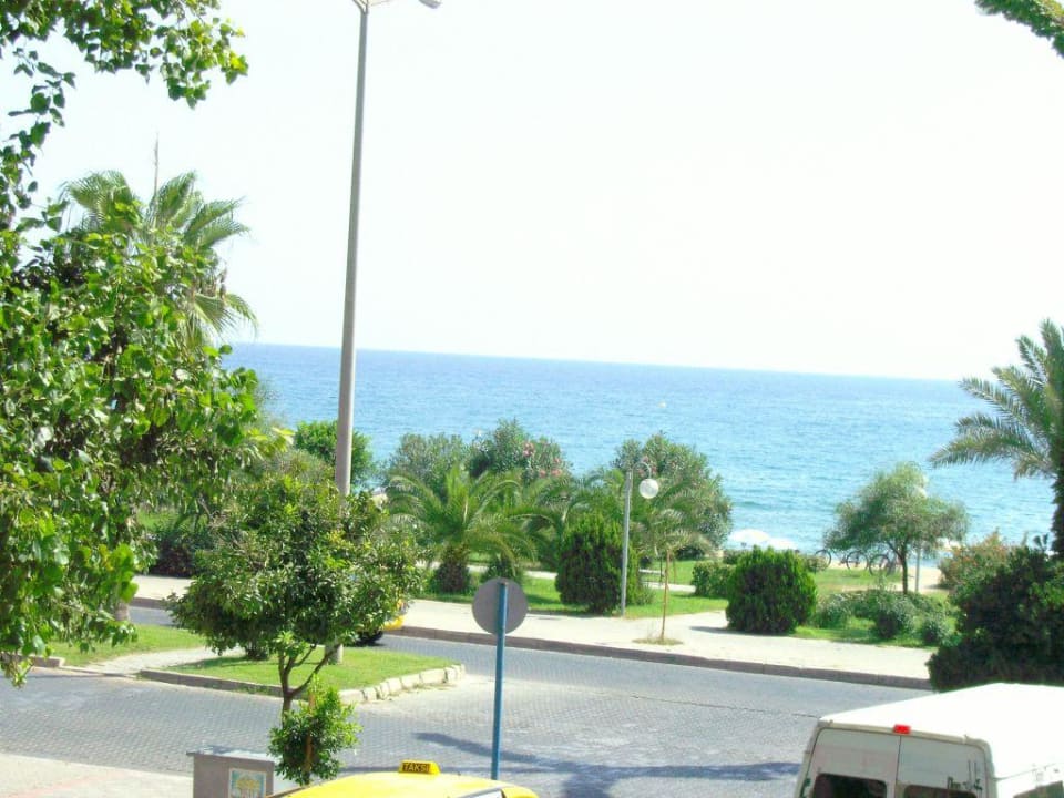 Aussicht vom Balkon Eftalia Downtown Hotel