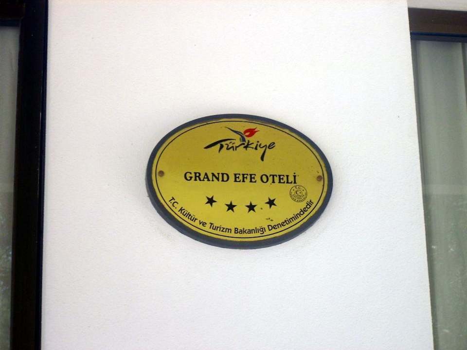 mind. 2 Sterne zuviel Hotel Grand Efe