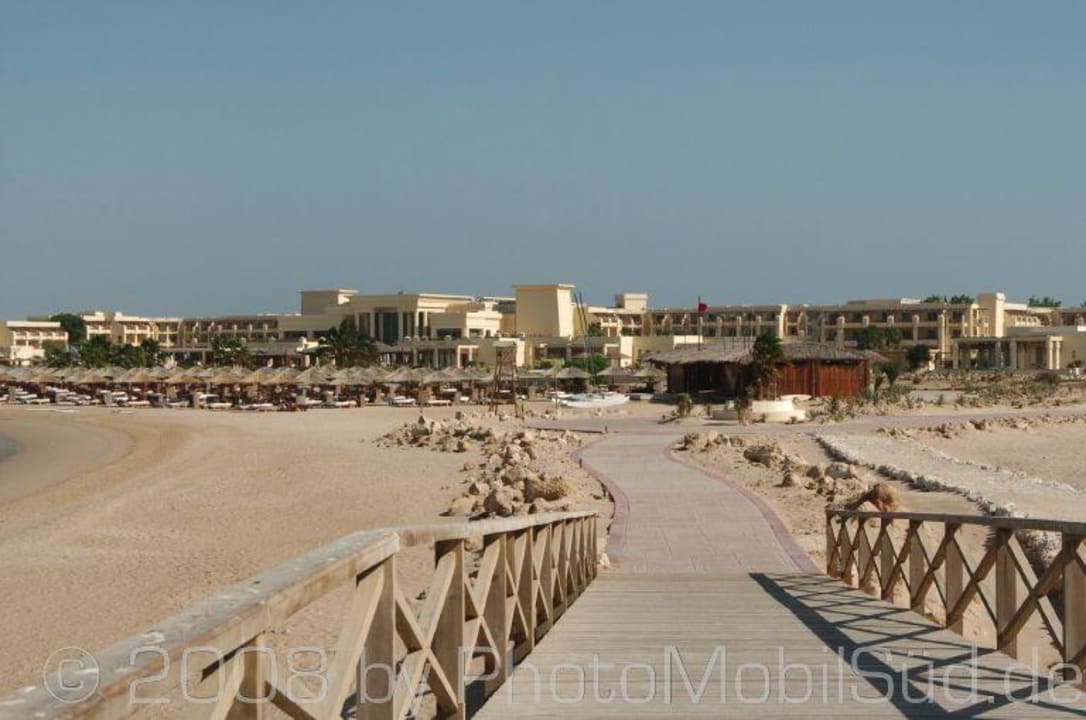 Blick auf die Anlage (von Seeseite) Hotel Sheraton Soma Bay Resort