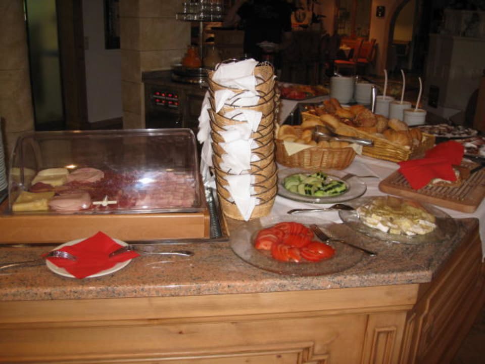 Frühstücksbuffet Landhaus Hotel Kristall