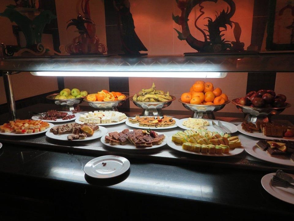 Nachspeisen im Asiarestaurant Pickalbatros Alf Leila Wa Leila Resort - Neverland Hurghada