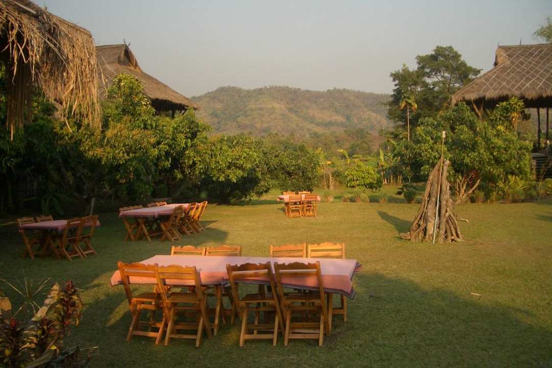 Wunderschöner Anblick bei Ankunft Hotel Lisu Lodge