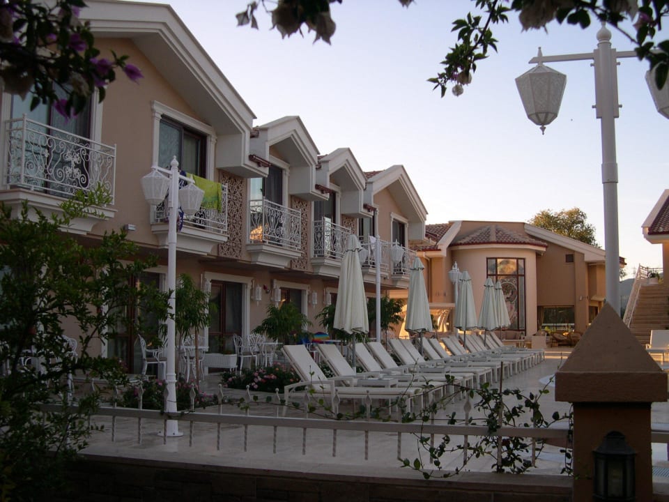 Ansicht auf den 5 Sterne-Bereich Dalyan Resort