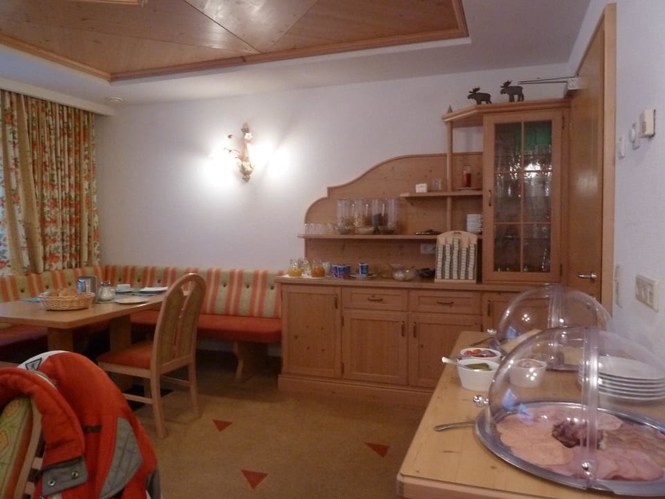 Frühstücksraum Apartments Alpenkönig