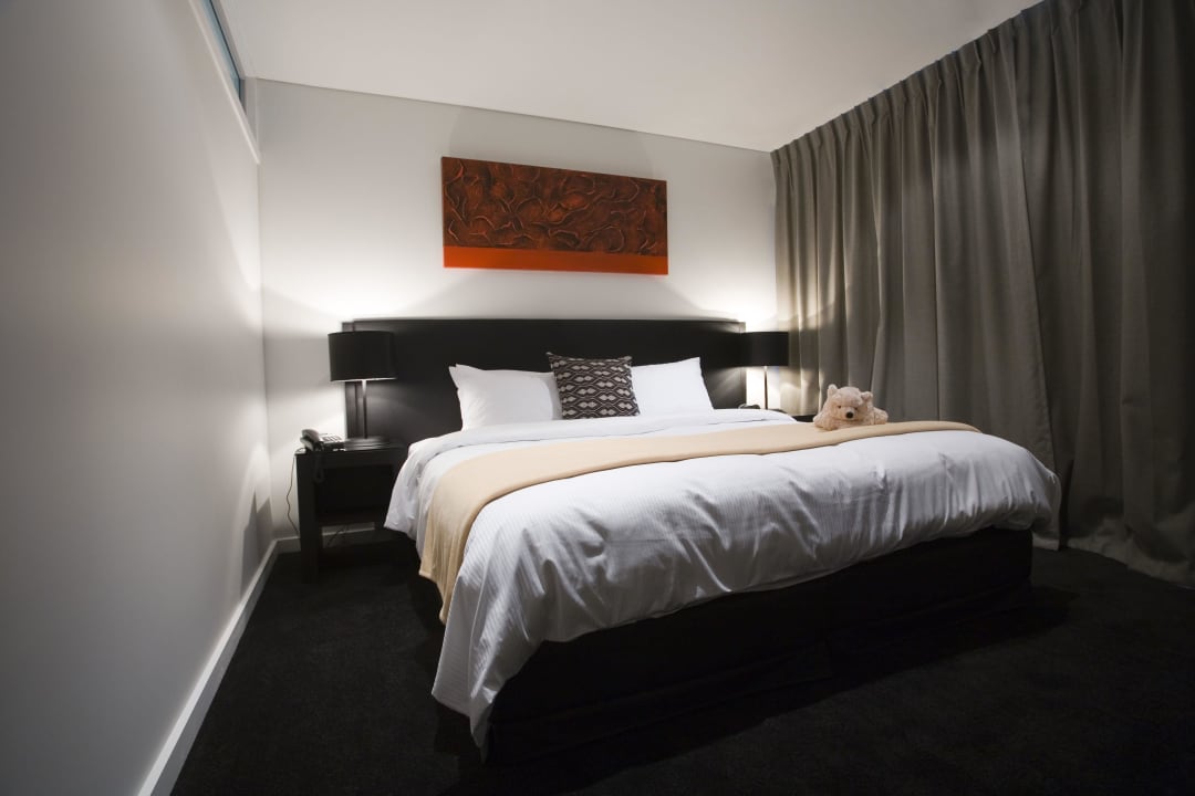 Modern bedroom Aparthotel Stadium Waldorf