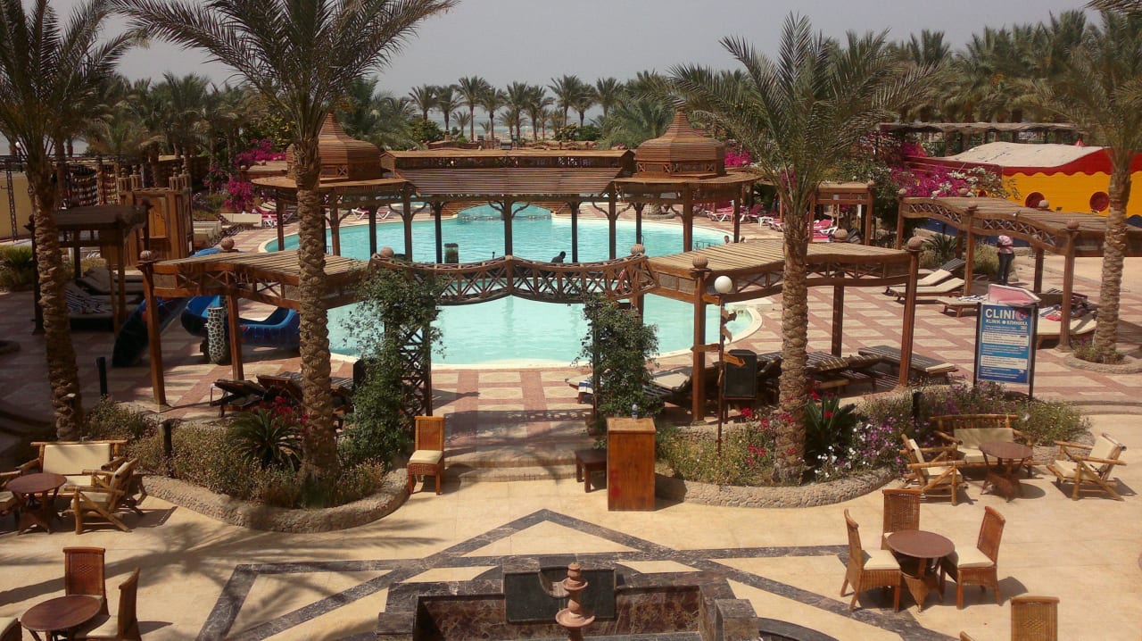 Вид с террасы Riviera Aqua Park Resort