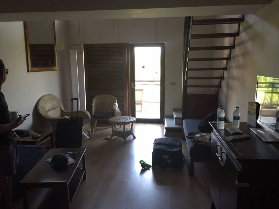 Suite( unterer Bereich mit Treppe zum oberen Stock Asteria Family Belek