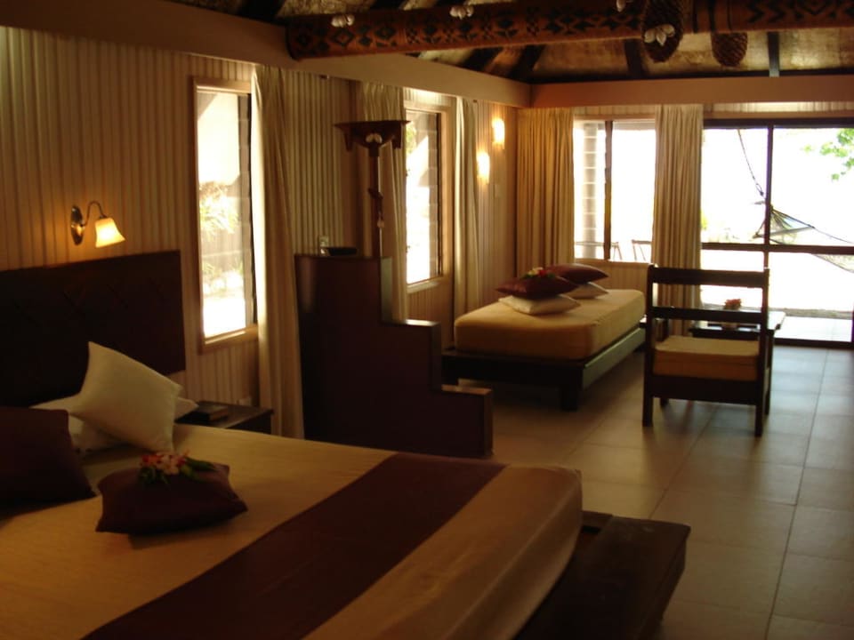 Bure innen Hotel Matamanoa Island Resort