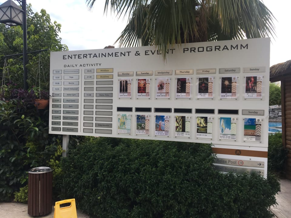 Animationsangebot und Programm  Adalya Elite Lara