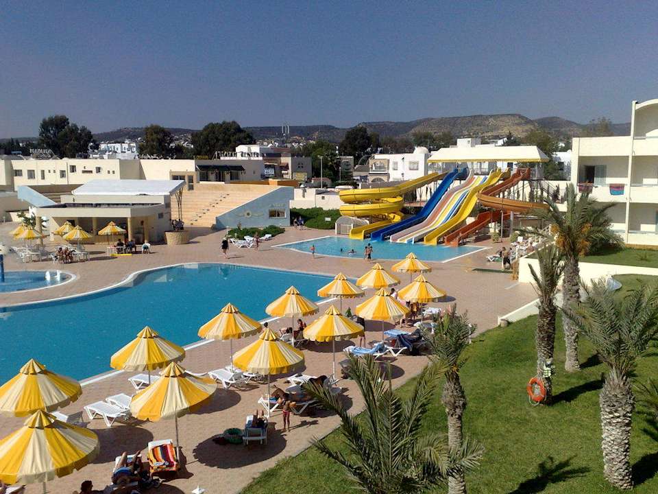 La vue de ma chambre Omar Khayam Resort & Aquapark