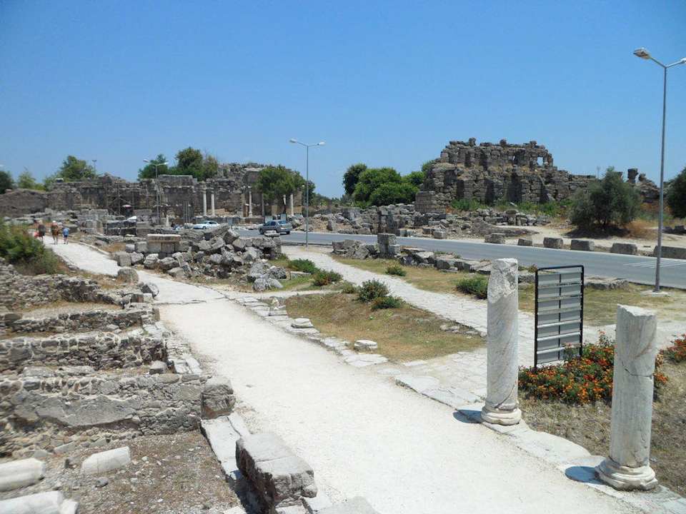 Ausblick von der äußersten Spitze der Hotelanlage Can Garden Beach