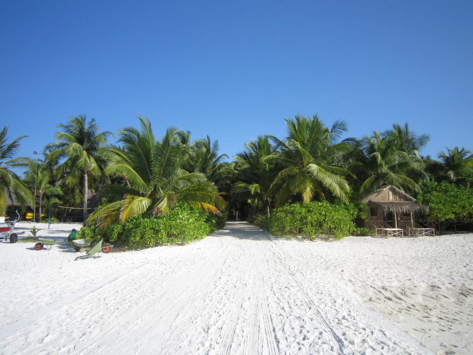Blick vom Jetty Kuredu Island Resort & Spa
