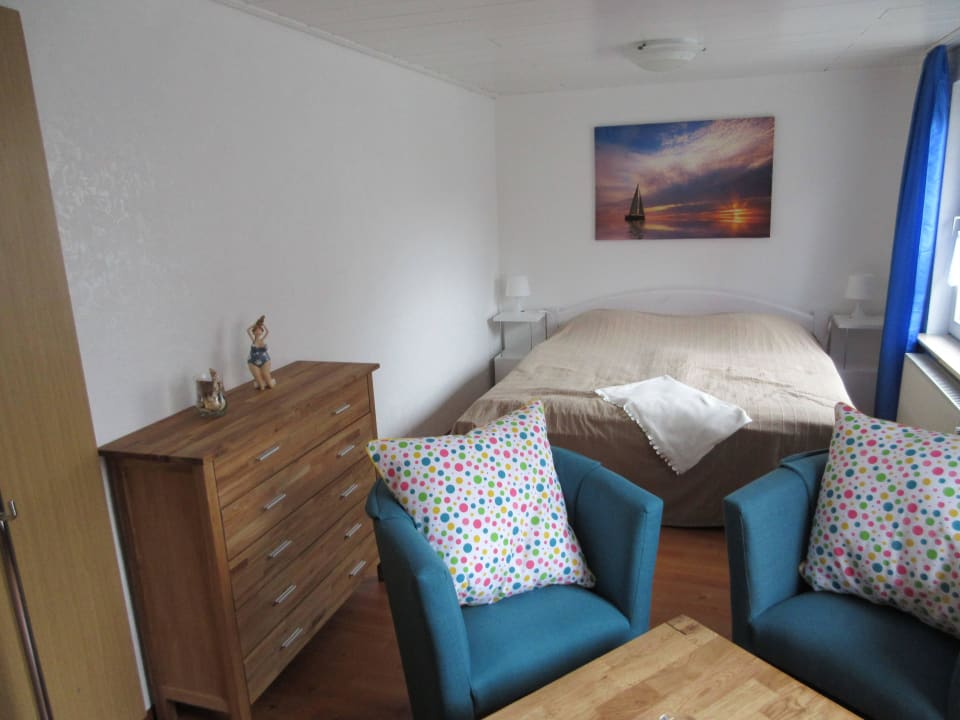 App. Kajüte mit Terrasse Ferienwohnungen Haus Albatros