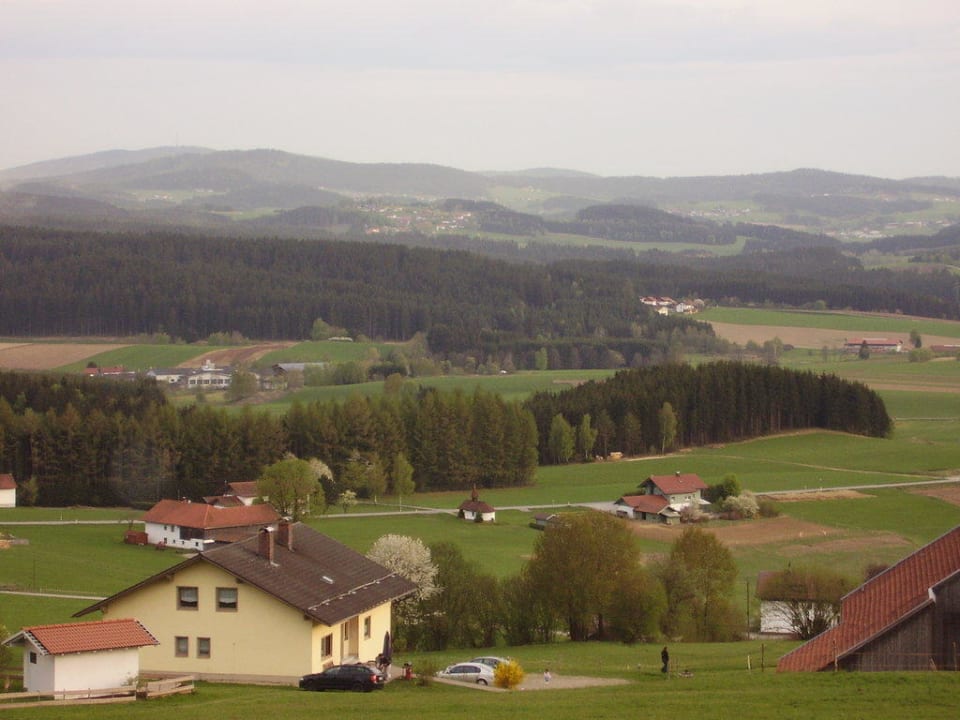 Aus dem Hotelzimmer Hotel Haus am Berg