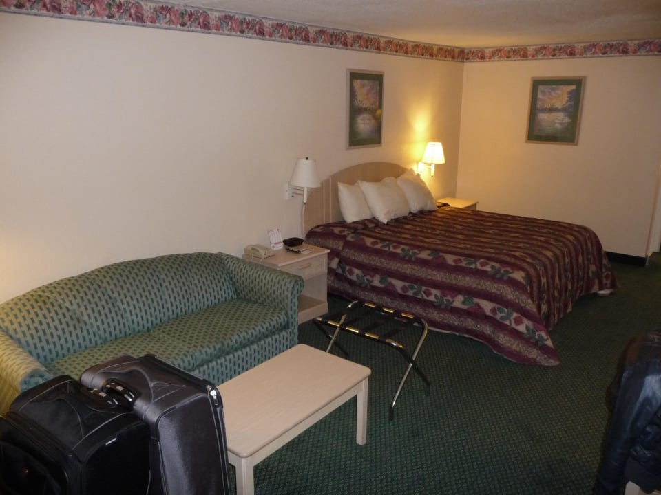 Kingsize Bett Hotel Days Inn Goose Creek Sc
