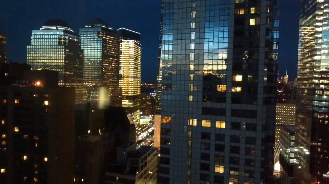 Blick aus dem Hotelzimmer Holiday Inn Manhattan-Financial District