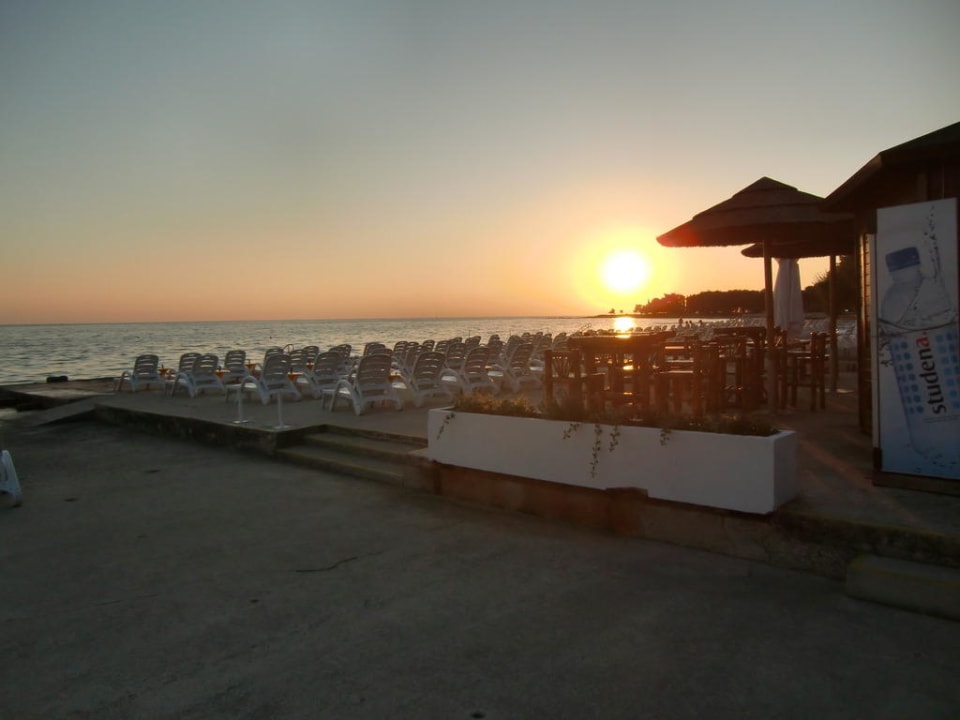 Abendstimmung Hotel Aurora Plava Laguna