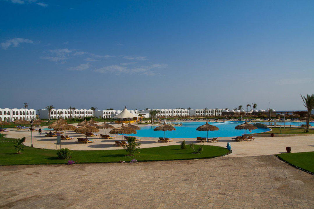 Ausblick aufs Hotel Hotel Gorgonia Beach Resort