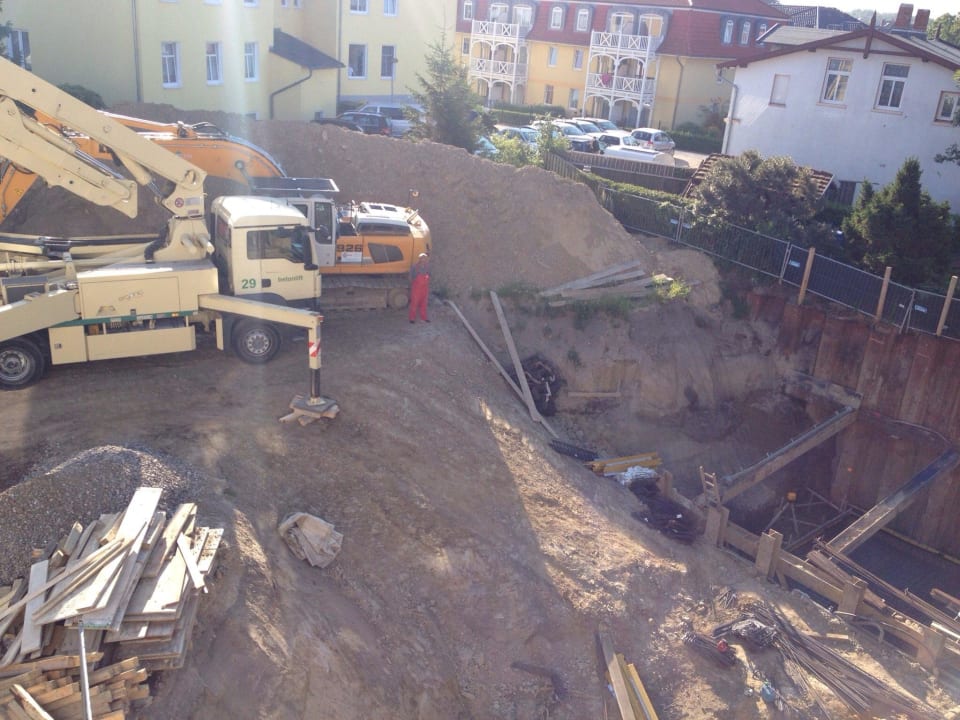 Blick vom Balkon Ferienwohnungen Kriemhild und Brunhilde in der Villa Rheingold