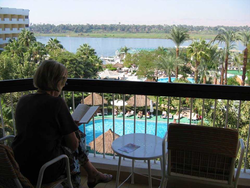 Vue sur le jardin et sur le nil Pyramisa Hotel Luxor