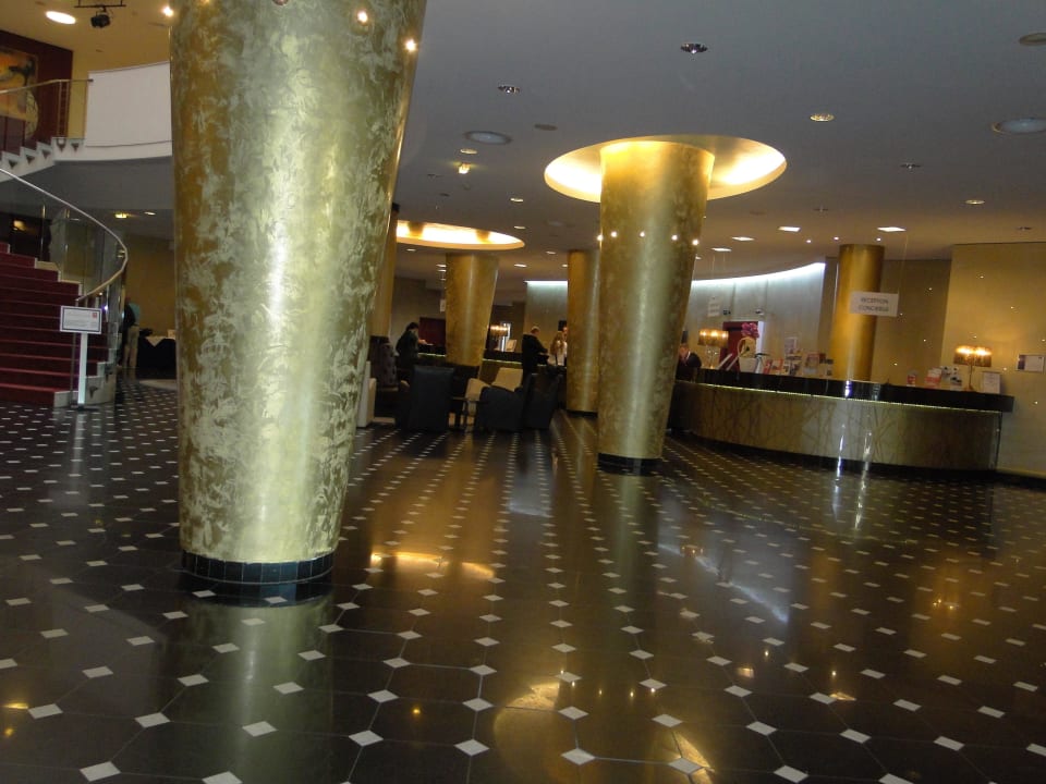 Rezeptiionsbereich Hotel Don Giovanni Prague