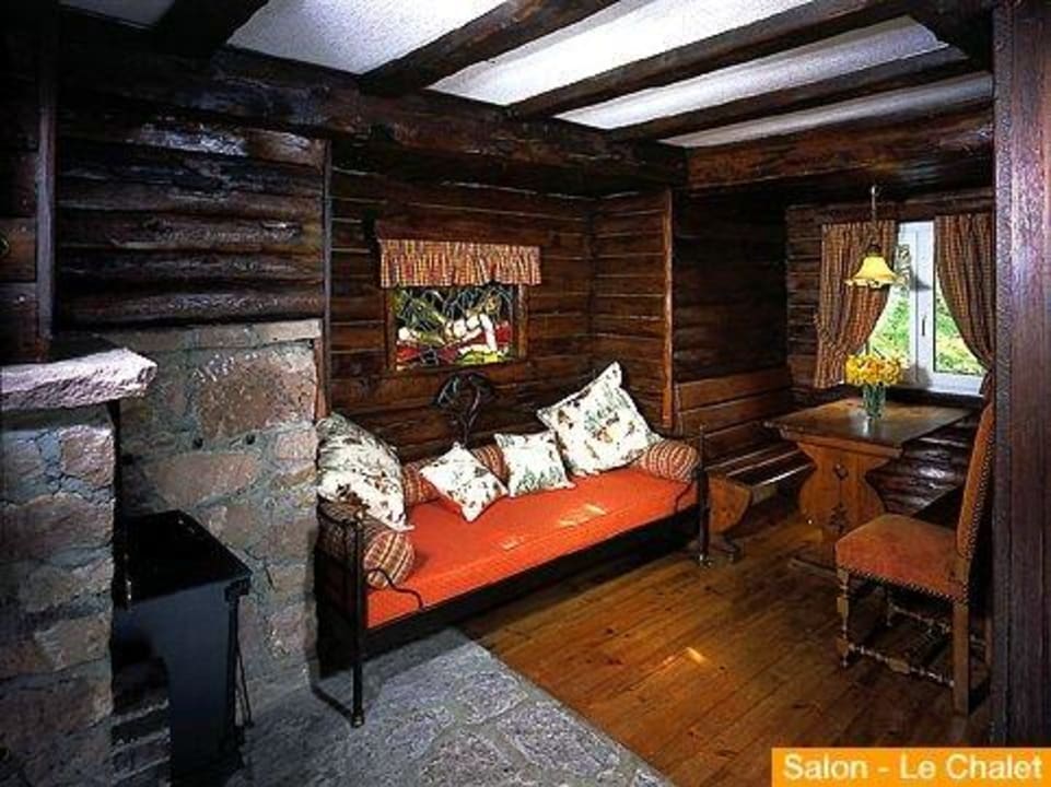 Salon chalet Hostellerie St Barnabé