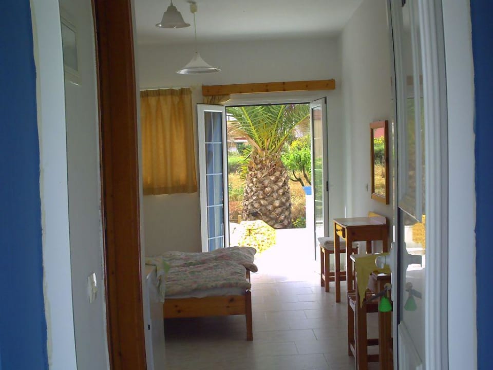 Blick in ein Studio-Zimmer Hotel Akis