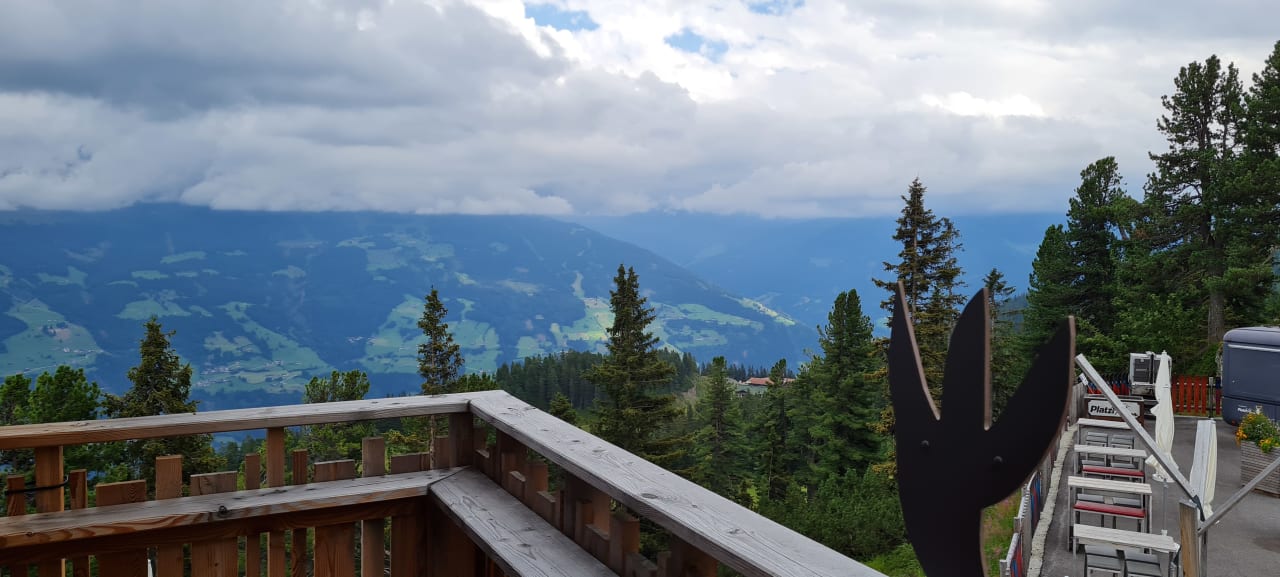 Ausblick Berggasthof Platzlalm