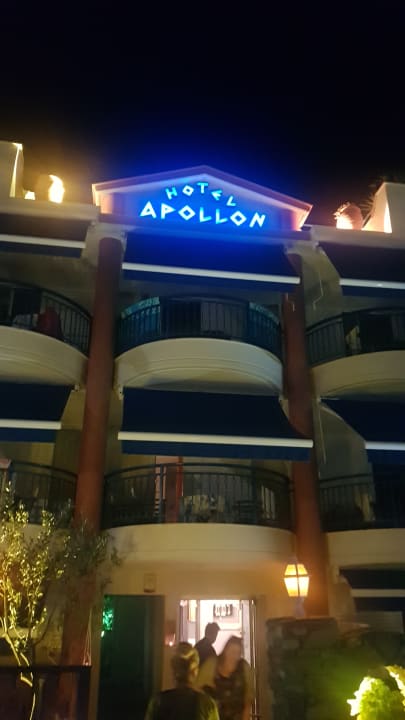 Außenansicht Hotel Apollon