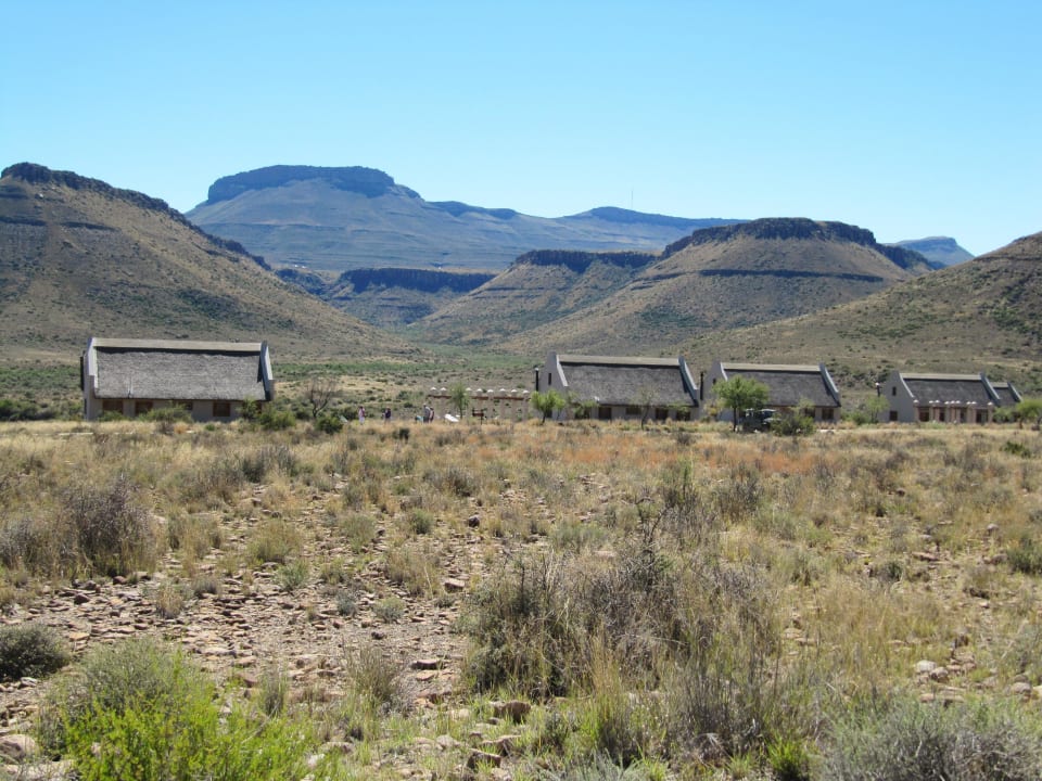Die Hotelanlage Hotel Karoo National Park Unterkünfte