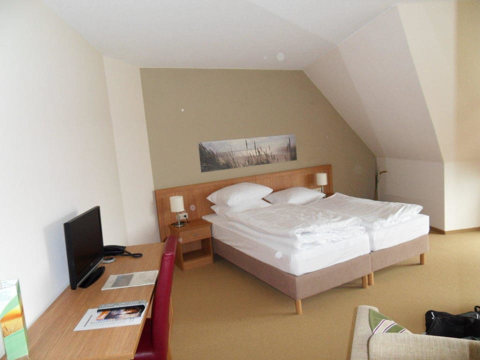 Das Zimmer Strandhafer Aparthotel