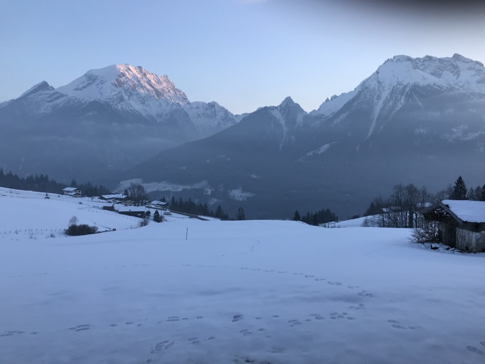 Ausblick Ferienwohnung Pfaffenlehen