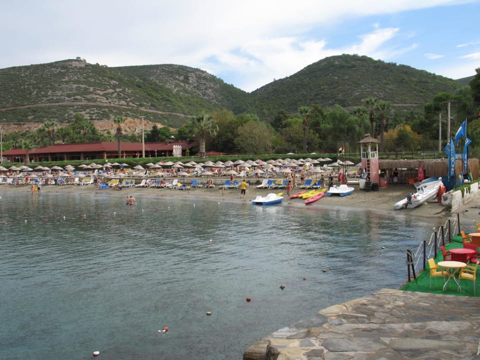 Blick auf Strand, Hotel Kustur Club Holiday Village