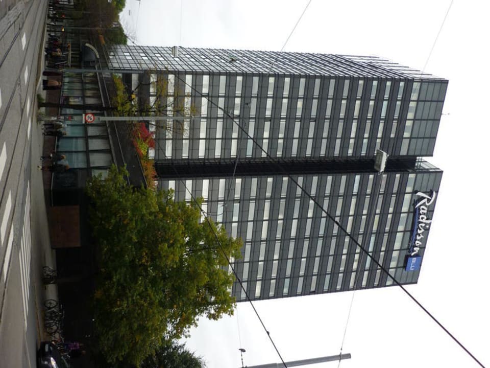 Außenansicht Radisson Blu Hotel Scandinavia