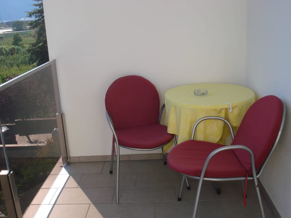 Sehr großer Balkon Hotel Günther Garni