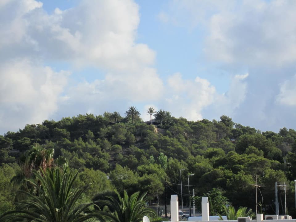 Zimmerausblick Landseite Hotel Simbad