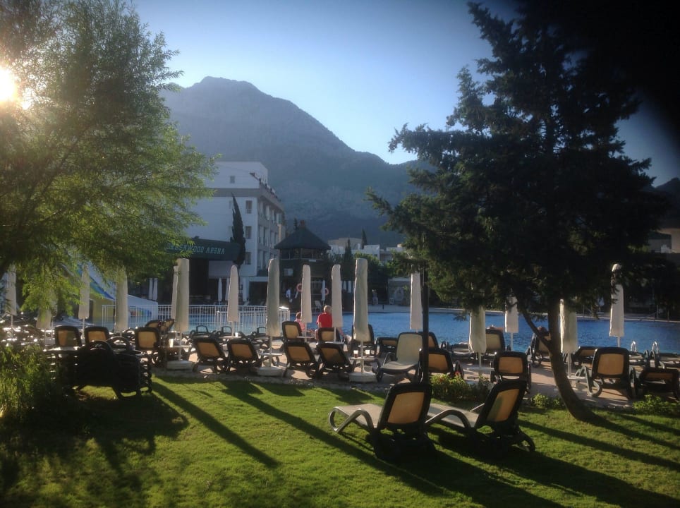 Laatste zonnestralen Greenwood Kemer Resort