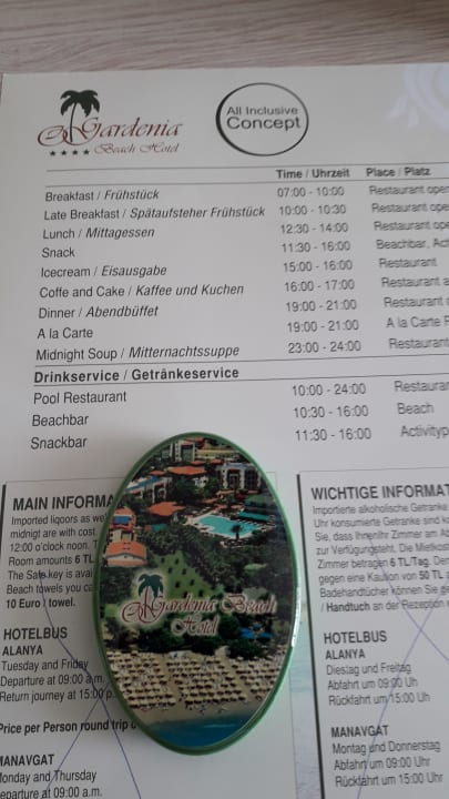 Sonstiges Hotel Gardenia Beach