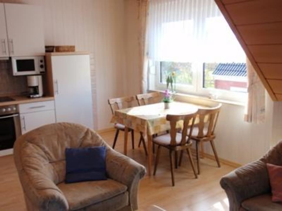 Wohnzimmer - OG Ferienwohnungen Wattwurm