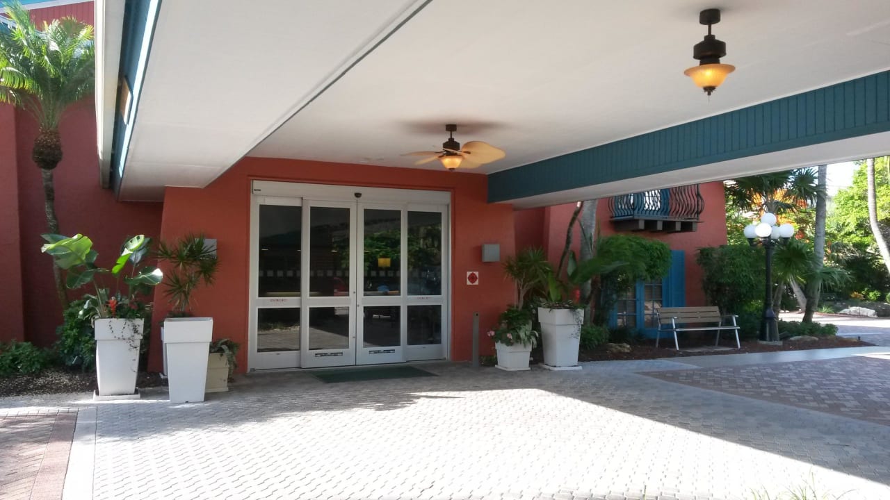 Der Eingang Sanibel Island Beach Resort