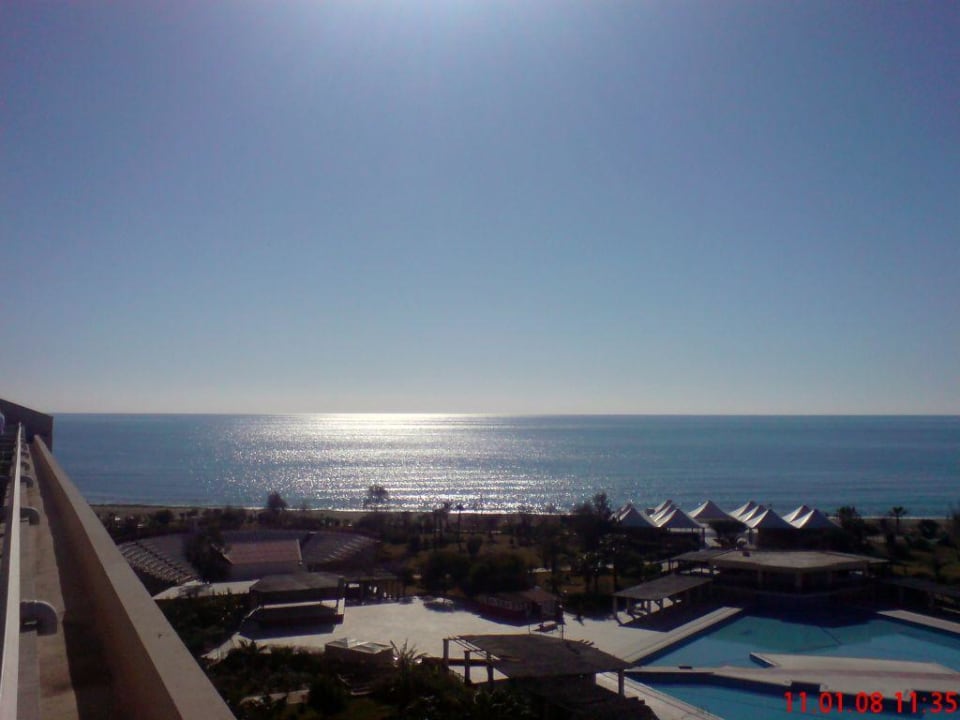 Blick aus unserem Zimmer Kaya Belek Hotel