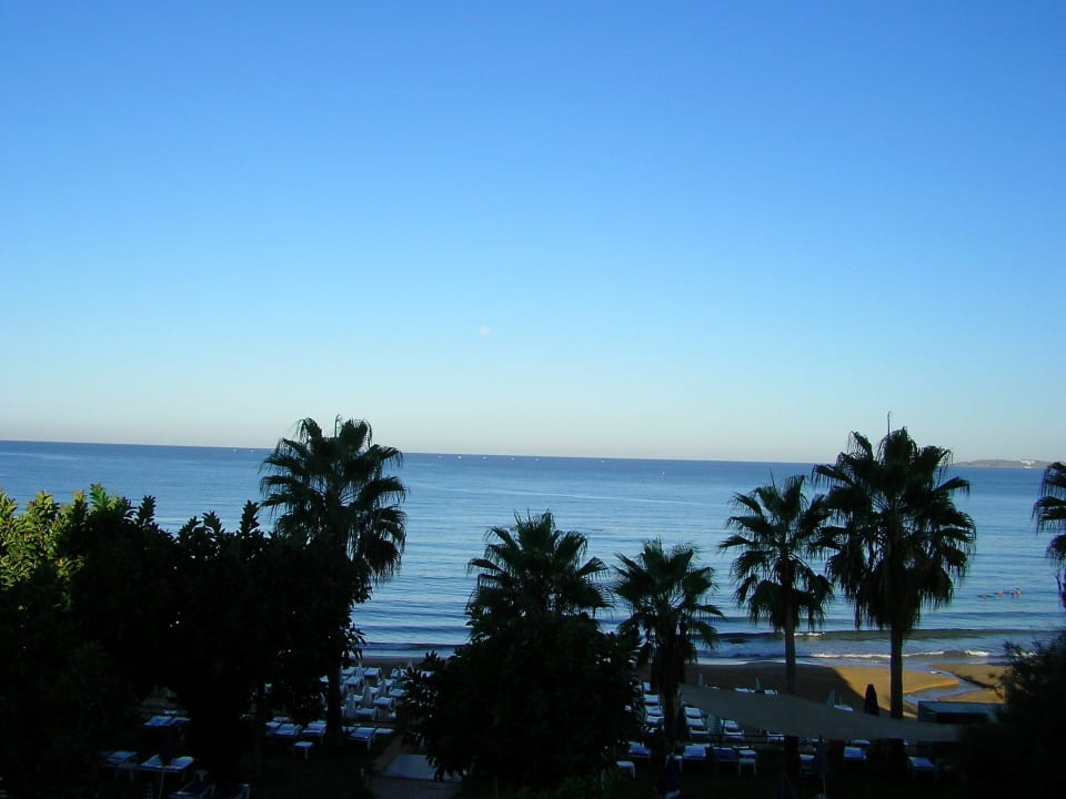 Ausblick vom Balkon Venessa Beach Hotel