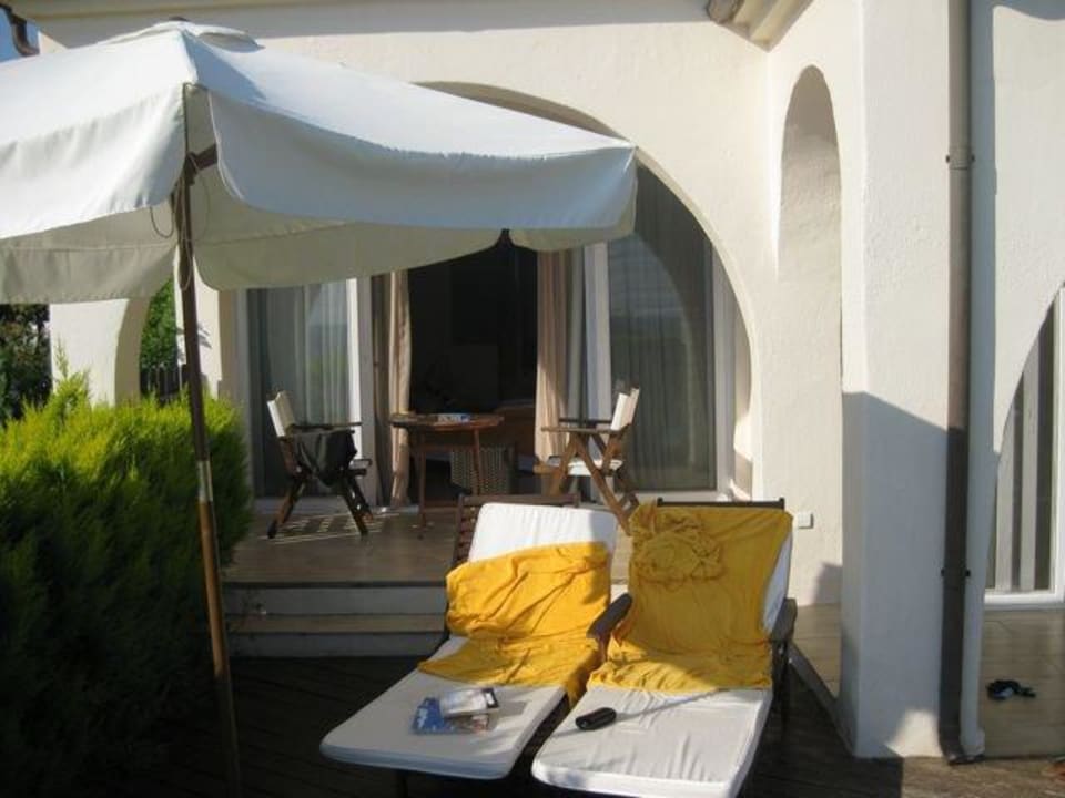 Privatterrasse Alexandra Beach Thassos Spa Resort