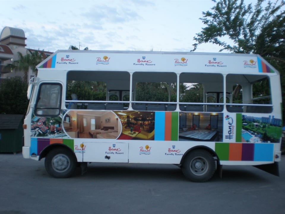 Pendelbus zum Strand Hane Family Resort