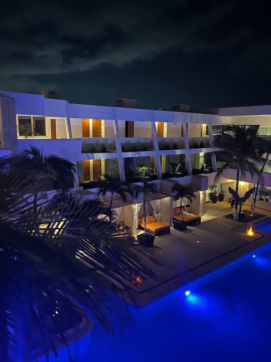 Ausblick Hotel Flamingo Cancun Resort