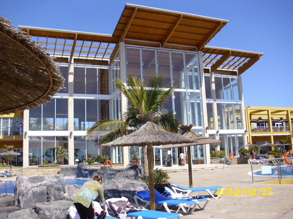 Ausgang zum Pool AluaVillage Fuerteventura